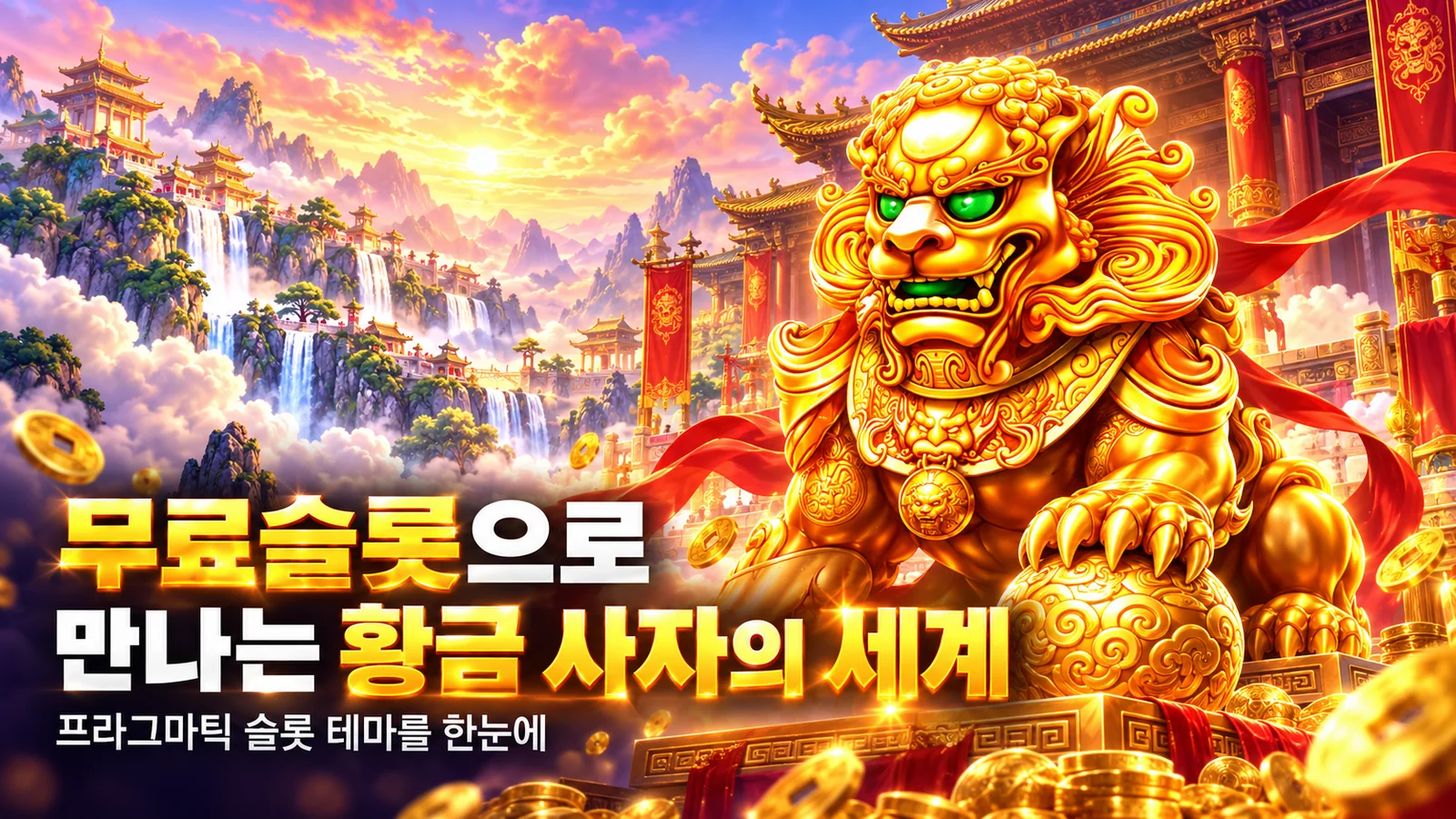 무료슬롯으로 만나는 황금 사자의 세계
